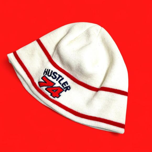 Vintage Larry Flint Hustler 74 Beanie Togue - Size OS - Picture 4 of 5